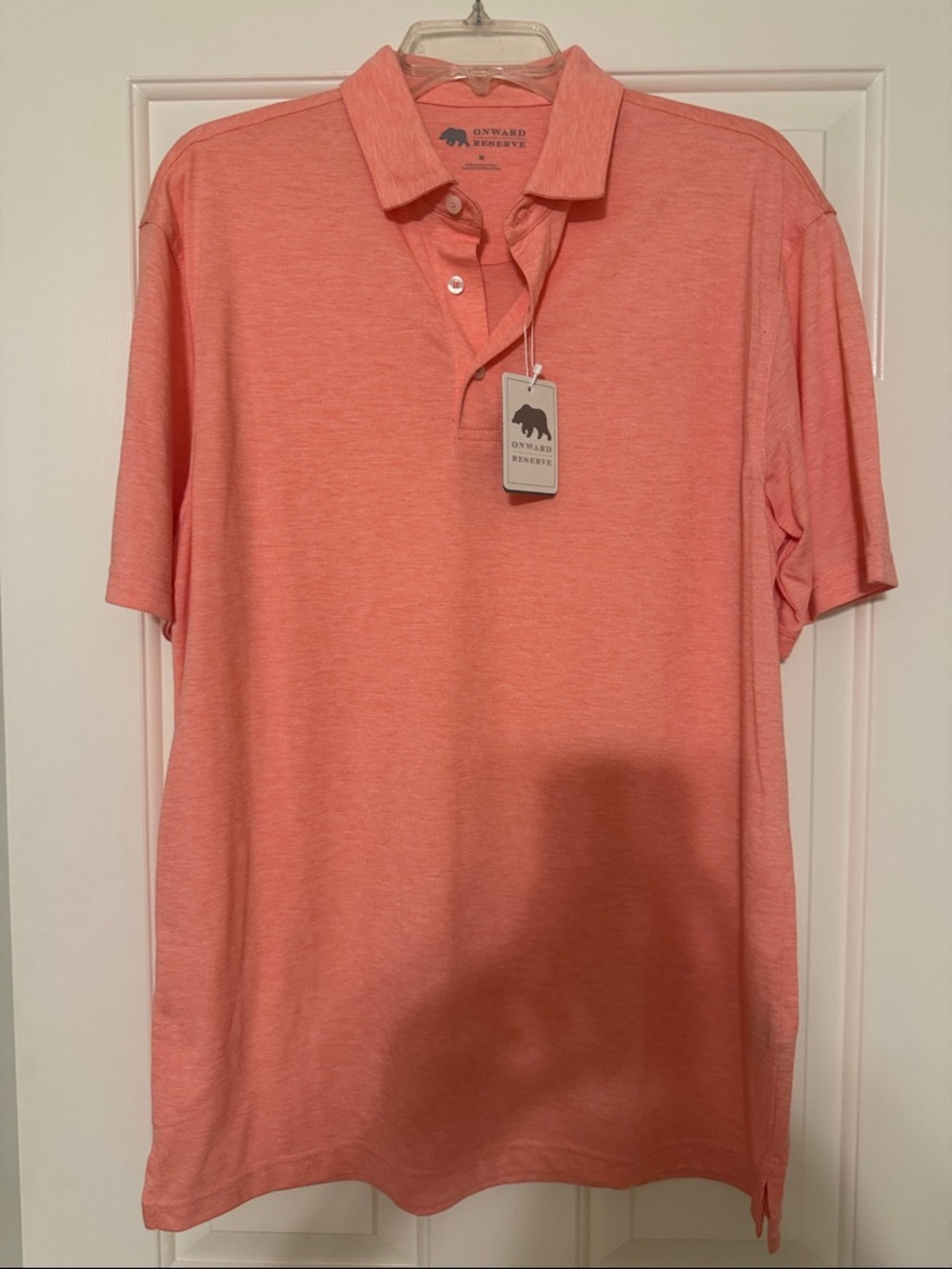 Onward reserve Men’s Coral Polo Shirt